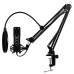 Asztali Mikrofon iggual Pro Voice IGG317150 USB Fekete