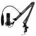 Galda mikrofons iggual Pro Voice IGG317150 USB Melns