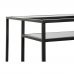 Olohuoneen pöytä DKD Home Decor 8424001787234 Musta Monivärinen Luonnollinen Puu Metalli Peili 120 x 60 x 50 cm
