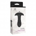 Plug Anal S Pleasures Swirl Negro Negro/Plateado