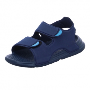 adidas navy swim sandals